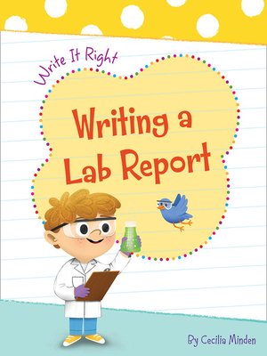 cover image of Writing a Lab Report